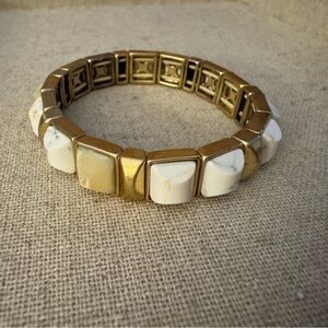 Stella & Dot Sawyer Stone Stretch Bracelet Classic Design